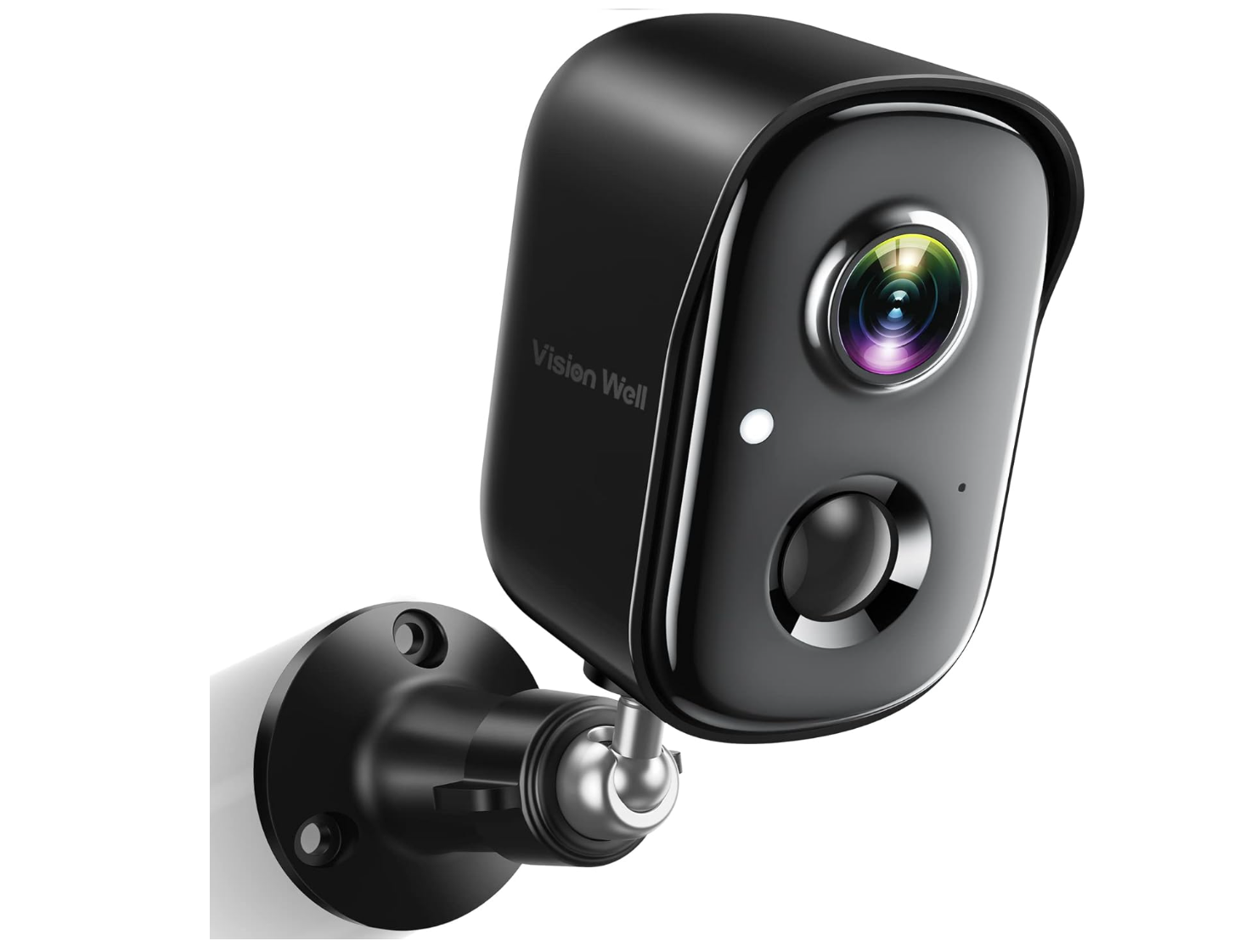 2K Battery Powered AI Motion Detection Spotlight Siren Alarm WiFi Surveillance Indoor Home Camera, Color Night Vision, 2-Way Talk, Waterproof, Cloud/SD Storage